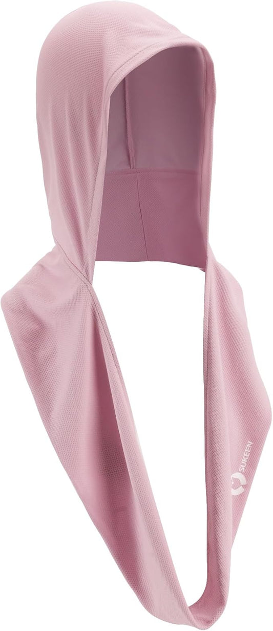 Cooling Hoodie Towel - Stay Cool & Comfortable - Versatile Neck Wrap Scarf & Head Towel - Soft & Lightweight Hoodie Towel - Perfect for Sports & Outdoor Activities