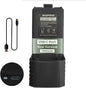 BAOFENG BF-F8HP Radio Battery Extended 3800mAh Type-C Charging Black Replacement for New Version for BF-F8 Rechargeable BL-5 Ham Radio Battery with Cable