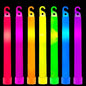 TURNMEON [ Ultra Bright ] 32 Pack 6" Glow Sticks Emergency Bulk Party Pack, 8 Color Neon Light Sticks Glow in The Dark, Waterproof Glow Accessories for Survival, Camping, Parties, Decorations