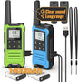 Baofeng Walkie Talkies F22 Long Range Walkie Talkies for Adults with 22 FRS Channels, Family Walkie Talkie with LCD Display Flashlight VOX for Cruise Ship Hiking Camping Gear Toys 2 Way Radio