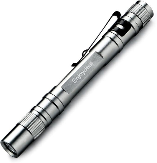 5PCS Pen Flashlights 1000LM Ultra Slim Portable LED Penlight Pocket Pen Light Flashlight with Clip for Indoor Outdoor