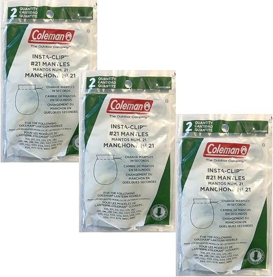 Coleman Insta-Clip Mantle (Pack of 2) [Set of 3]