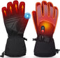 Heated Gloves Electric Battery Heated Gloves Rechargeable for Men Women Heated Ski Gloves Water Resistant Touchscreen 7.4V 2200mAh up to 6.5hrs for Skiing Hiking Motorcycling Camping