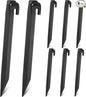 9 Inch Plastic Inflatable Stakes Yard Stakes Replacement Yard Inflatable Accessories for Inflatables Camping Tent Stakes Tent Pegs for Christmas Garden Home Decorations