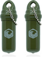 Floating Keychain (2 pack) with Waterproof Safety Container Boat Key Float - Pontoon, Fishing Accessories key holder