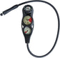 SCUBAPRO 3-Gauge Inline Scuba Diving Console with Pressure Gauge, Depth Gauge, and FS-1.5 Compass, Metric Display