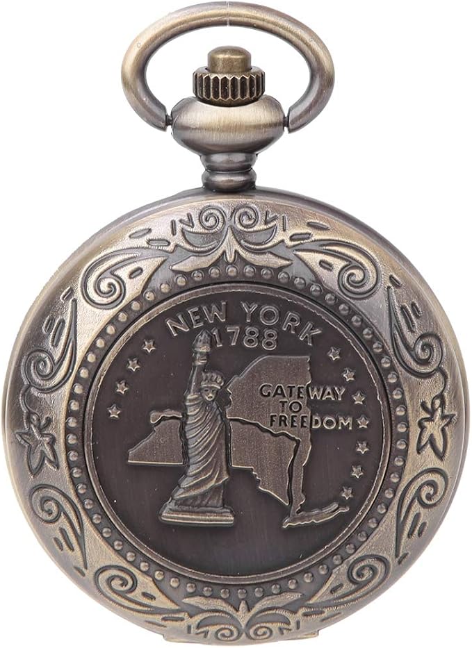 Nikou Vintage Pocket Compass，Kids Classic Portable Compass Accurate Waterproof for Hiking Outdoor Camping Motoring Boating Backpacking Survival Emergency (Zinc Alloy)