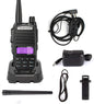 BAOFENG UV-82 5W Radio Handheld Dual Band Portable Walkie Talkies for Adults with Earpiece