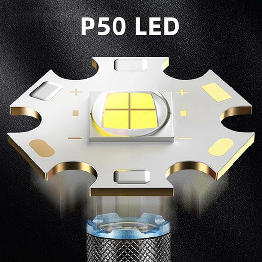 Alonefire X66 LED Mini Flashlight High Lumens USB C Rechargeable Small Flashlight Bright Lightweight Pocket Size with 5 Light Modes Magnetic with Clip, Charging Indicator, Rechargeable Battery for EDC