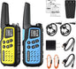 BAOFENG T25 Walkie Talkies for Adults Teens 22 FRS Channels Two Way Radio with 1400mAh Rechargeable Battery, VOX, NOAA, Flashlight, SOS, Dual Watch for Camping, Hiking, Biking, Family Outdoors, 2 Pack