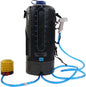 Topyond Camping Shower Bag, 12L Capacity Portable Shower Bag with Pump and Water Tube for Outdoor Backpacking,Outdoor Water Storage Bags Camping Accessories for Camping, Beach, Hiking, Climbing