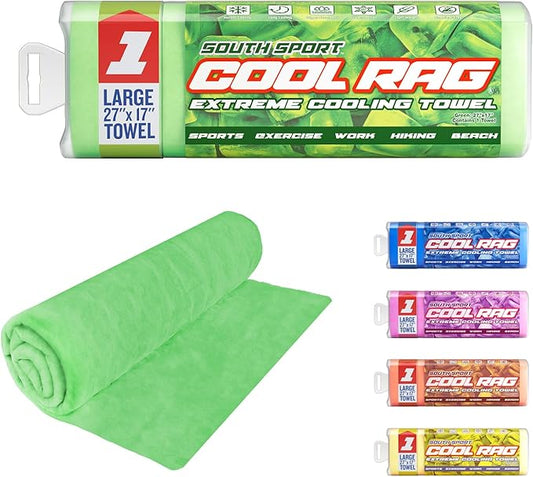 Cool RAG Extreme Cooling Towel for Heat Relief - PVA Cooling Towel for Workout, Gym, Running and for Other Outdoor Sports - Cooling Rag for Neck - Cool Towel for Quick Cooling