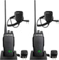 Retevis RT26 Walkie Talkie for Adults Long Range,Walkie Talkies with Shoulder Mic, Shockproof, Professional Two Way Radio with 3000mAh Rechargeable Battery for Security Vehicle Hunting (2 Pack)