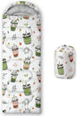 Kids Sleeping Bag for Boys and Girls,Monster Alien Print-Lightweight Warm Portable Outdoor Indoor-Waterproof Cold Weather Resistant Sleeping Bag for Camping Hiking