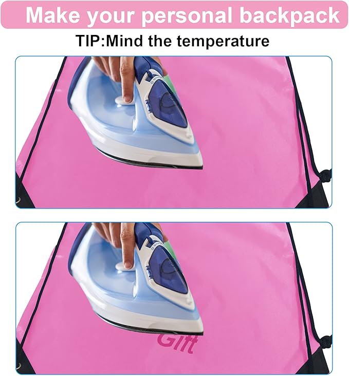 Drawstring Bags Bulk 14 Pcs Drawstring Backpack Bulk Cinch Bag Sackpack for Men Women Gym (Pink)