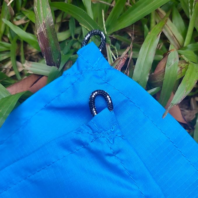 Pocket Blanket, 55”*79” Outdoor Foldable Compact Lightweight Tarp for Concert Festival Travel Backpacking Hiking, Beach Blanket Sandproof, Easily Fit Small Bag, Water Resistant Fast Dry Picnic Mat