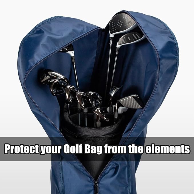 Our Trusted Rain Cover - Dustproof & Waterproof, Foldable for Golf Clubs