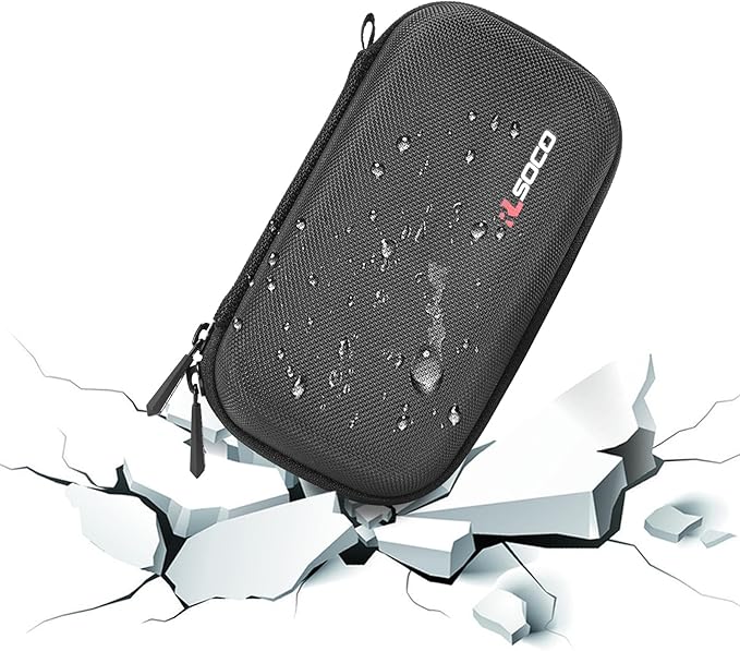 RLSOCO Hard Case for BAOFENG BF-F8HP/UV-5R/BF-888S/UV-82 Dual Band Handheld Two-Way Radio (Case Only)