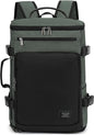 Gym Duffle Bag Backpack 4-Way Waterproof with Shoes Compartment for travel Sport Hiking laptop Business-Grey XL