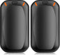 Hand Warmers Rechargeable, 2 Pack Magnetic Electric Hand Warmers, 6000mah Max 12Hrs Quick Charge Portable Hand Warmer, Great Gift for Christmas, Raynauds, Outdoors, Hunting, Golf, Camping