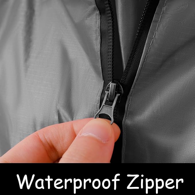 Plus Size Adult Rain Poncho with Hood and Zipper, Poncho Para Lluvia, Tactical Ponchos Adult For Camping, Hiking