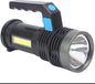 Rechargeable Spotlight, Handhold Searchlight, Outdoor Long-Range Strong Light Flashlight, 1200mAh LED Spotlight for Home, Outdoor Activities, Camping