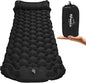 POWERLIX Camping Sleeping Pad, Ultralight Camping Mat with Pillow Built-in Foot Pump Inflatable Sleeping Pads for Camping Backpacking Hiking Traveling Tent