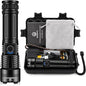 Esgofo Flashlights High Lumens Rechargeable,1000000 Lumens Super Bright Handheld LED Flash Light,Powerful Emergency Linternas, Waterproof, Long Lasting, for Hiking Camping Gift