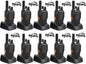 Retevis H-777 2 Way Radios,Walkie Talkies with Earpiece,Rechargeable Long Range Two Way Radio,Shock Resistant, Emergency Alarm,Short Antenna for Restruant School Construction Site (10 Pack)