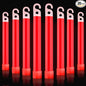 VIHOSE 20 Pcs Ultra Bright Glow Sticks Emergency Glow Sticks with 12 Hour Duration, 6 Inch Chem Glow Sticks for Parties and Kids Activities Camping Blackout Hurricane Survival Kit