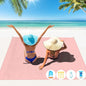 Beach Blanket Oversized Extra Large 10'X 9',Waterproof Sandproof Beach Blanket 2-8Adults Lightweight Durable for Travel Camping Hiking Picnic