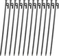 12PCS Tent Stakes Heavy Duty, 16Inch Metal Camping Stakes Tent Pegs for Outdoors Mountain-Climbing Camping Hiking
