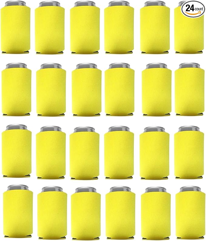 Can Cooler Sleeves Blank Poly Foam