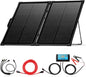 100 Watt Portable Solar Panel Kit with 10A PWM Controller,23.5% High Efficiency & IP68 Waterproof,Foldable Lightweight Design for RV/Camping/Battery,Off-Grid Power Stations,Camping Essentials