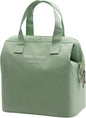 Mziart Insulated Lunch Bag Simple Bento Cooler Bag Lunch Tote Bag for Lunch Box for Women Men Adult Picnic Working Hiking Beach (Light Green)