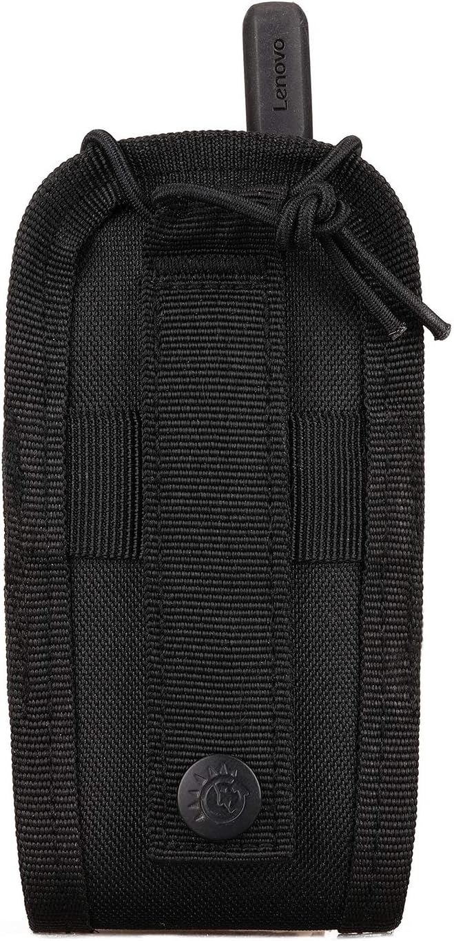 SINAIRSOFT Nylon Radio Holster, Universal Radio Case Lightweight Military Interphone Storage Bag Pouch for Molle System Walkie Talkies Holster Accessories