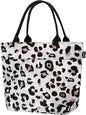 Aosbos Leopard Lunch Bag Women Lunch Bags for Adult Lunch Box for Women Leakproof Insulated Lunch Box Lunch Tote Bag Lunch Cooler Bags, Loncheras Para Mujer, Leopard Print
