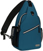 MOSISO Rope Sling Backpack (Up to 13 inch), Multipurpose Crossbody Chest One Shoulder Outdoor Travel Hiking Daypack
