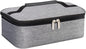 M-YOUNG Portable Thermal Insulated Cooler Bag Mini Lunch Box Small Insulated Lunch Bag for Men Women Adult Freezable Snack Bag for Work (Gray)
