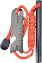 M.T.SCamping Emergency fire Starters Camping Outdoor Starry Sky Firewood Wilderness Survival Matchwood Igniter… (Orange)