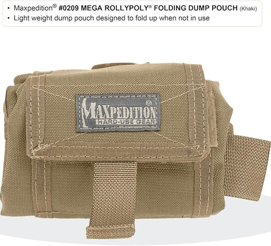 MAXPEDITION Mega Rollypoly Folding Dump Pouch