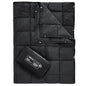 KingCamp Camping Blanket Lightweight, Multifunctional Warm Puffy Outdoor Blanket with Snap Button, Water Repellent, Packable, for Travel, Airplane, Hiking, Picnic
