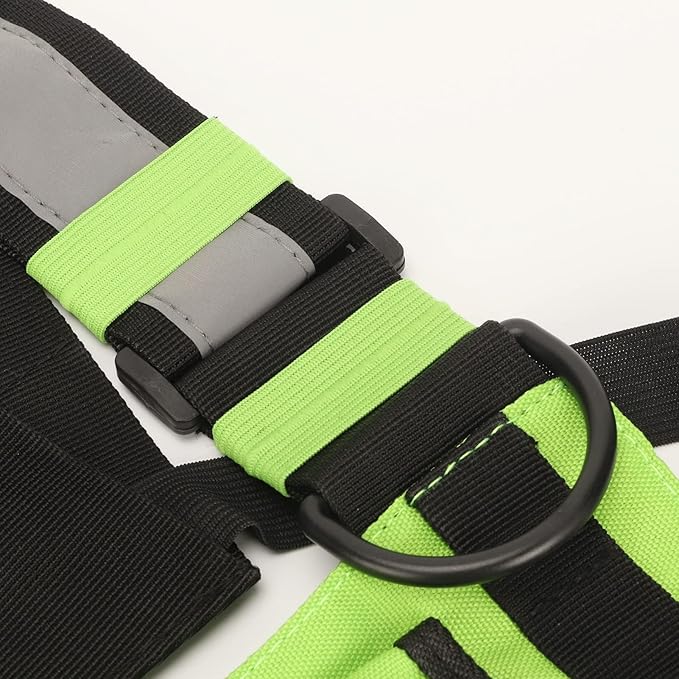 Universal Radio Chest Harness Bag for Two Way Radio Fruit Green, Pocket Pack Holster Vest Fluorescent Green for Two Way Radio, Walkie Chest Bag