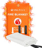 2024 Emergency Fire Blanket,Fire Extinguisher Blanket,Fire Suppression Blanket,Flame Retardant Blanket,Fire Safety Blanket for Home,Kitchen,School,Grill,Car,Office,Warehouse(40”x40”) (1 Pack)
