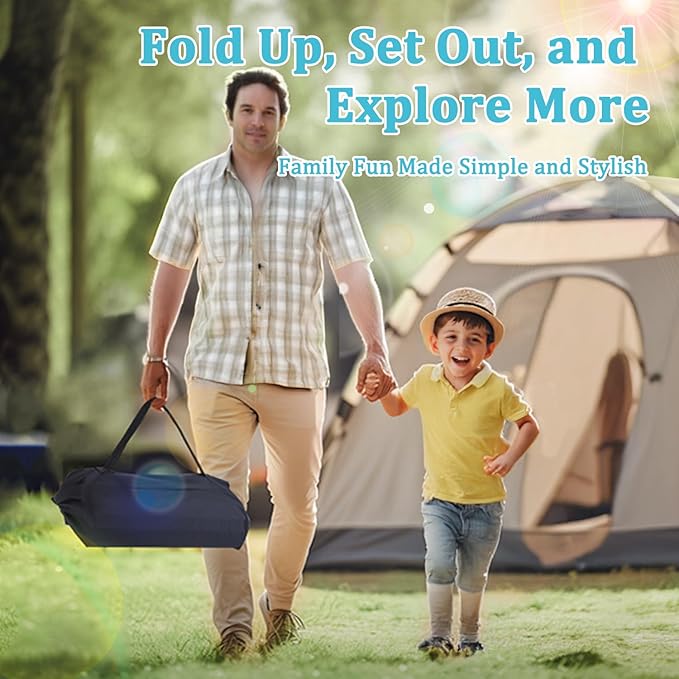 Foldable Camping Table, Portable Aluminum Folding Camp Table That Fold Up Lightweight, Grill Beach Table for Outdoor, Backyard, BBQ, Party, Patio, Picnic