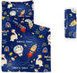 Space Nap Mat - Space Ship Galaxy Sleeping Bag with Removable Pillow - Daycare and Sleepovers Preschool Kindergarten Bedding Set for Kids Toddler Boys Girls