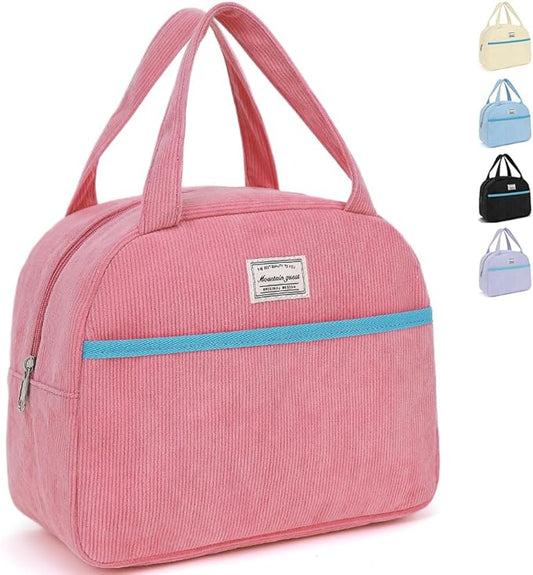 Lunch Bag Reusable Insulated Tote Lunch Bag for Women/Men Cooler Lunch Box Adult Water Resistant Work Picnic Beach or Travel