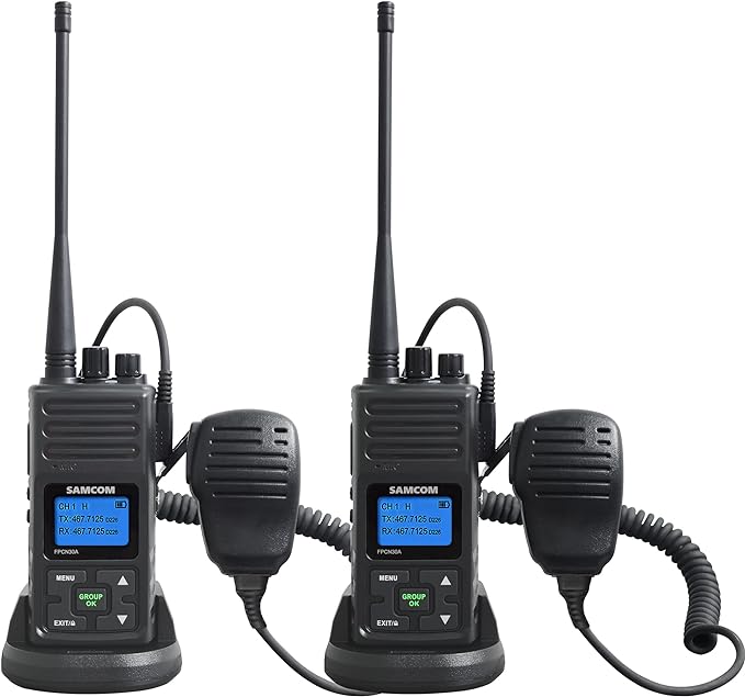 SAMCOM Walkie Talkie Belt Clip, Suitable for SAMCOM Two-Way Radio, Radio Accessories(2 Pcs)