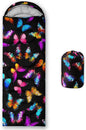 Camping Sleeping Bags,Mermaid Horse Butterfly Starry Sky 3 Season Warm & Cool Weather,Lightweight,Waterproof Sleeping Bags for Adults & Kids,Traveling,and Outdoors,Camping Gear Equipment