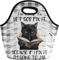 Neoprene Lunch Bags Thermal Insulated Lunch Tote Bag Reusable Washable Neoprene Picnic Bag for Women Men